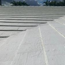 Painted Tile Roof and Gutter Cleaning in Pompano Beach, Florida 2