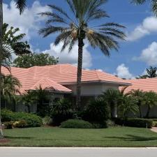 Painted Flat Tile Roof Wash in Weston, FL 0