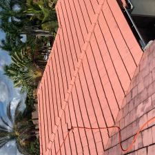 Painted Flat Tile Roof Wash in Weston, FL 5