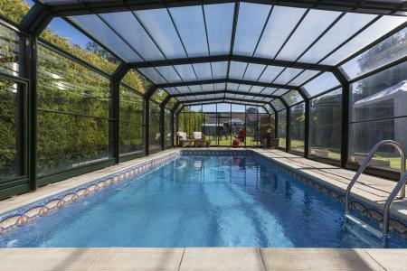 Pool enclosure cleaning